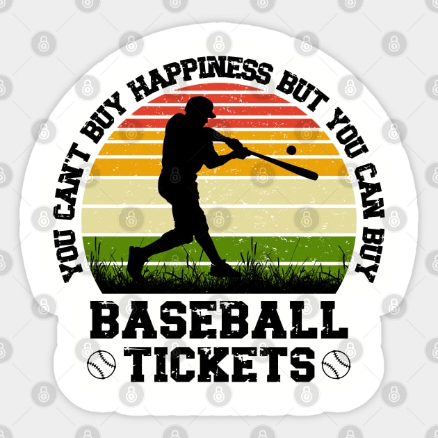 Baseball Game Shirt Baseball Player Gift Sticker by CreoTibi